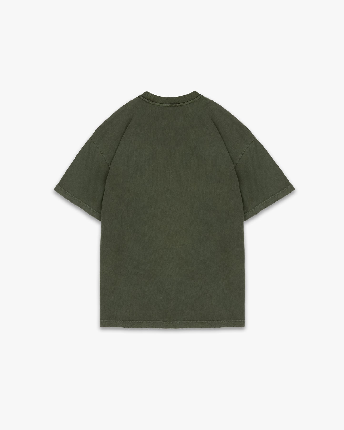 MINIMALISM SIGNATURE TEE - DISTRESSED KHAKI SAMPLE