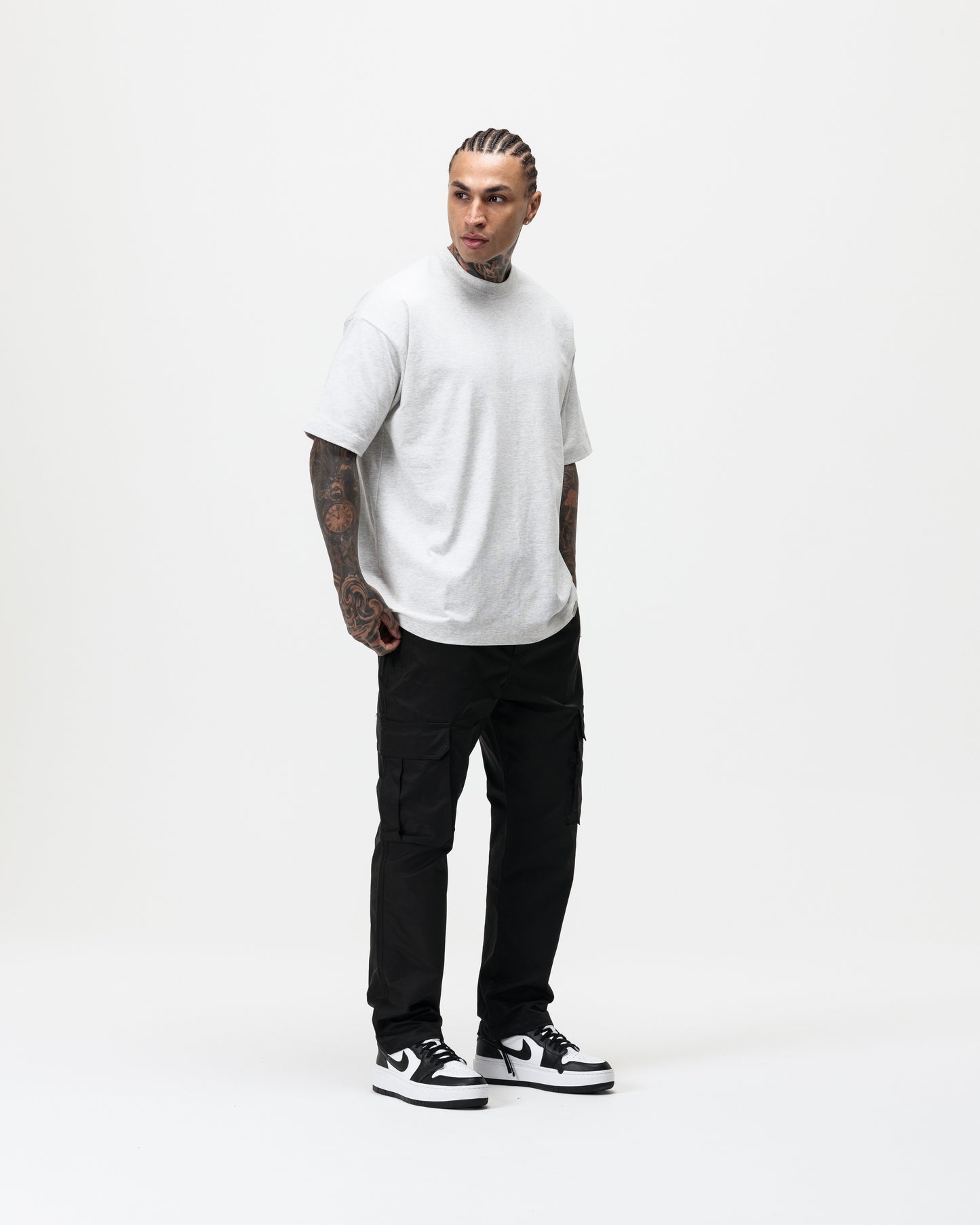 LUXURY ESSENTIALISM BLANKS - LIGHT GREY MARL
