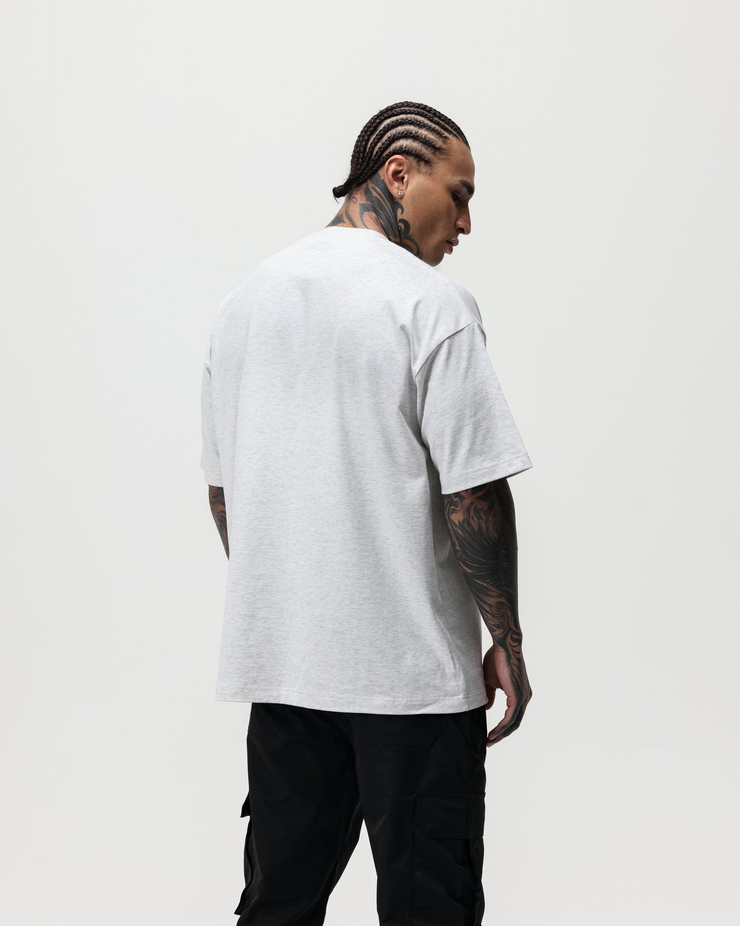 LUXURY ESSENTIALISM BLANKS - LIGHT GREY MARL
