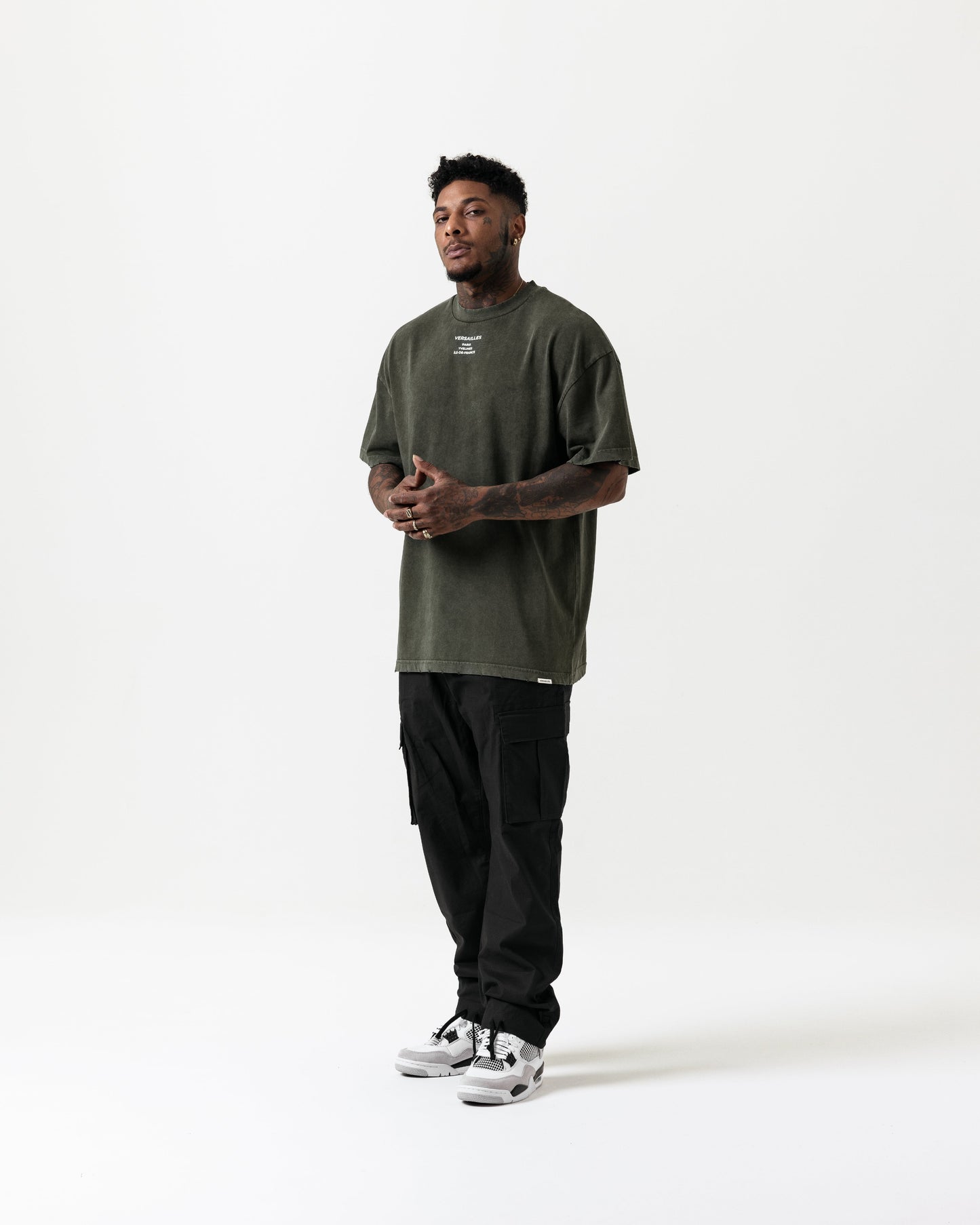 MINIMALISM SIGNATURE TEE - DISTRESSED KHAKI SAMPLE