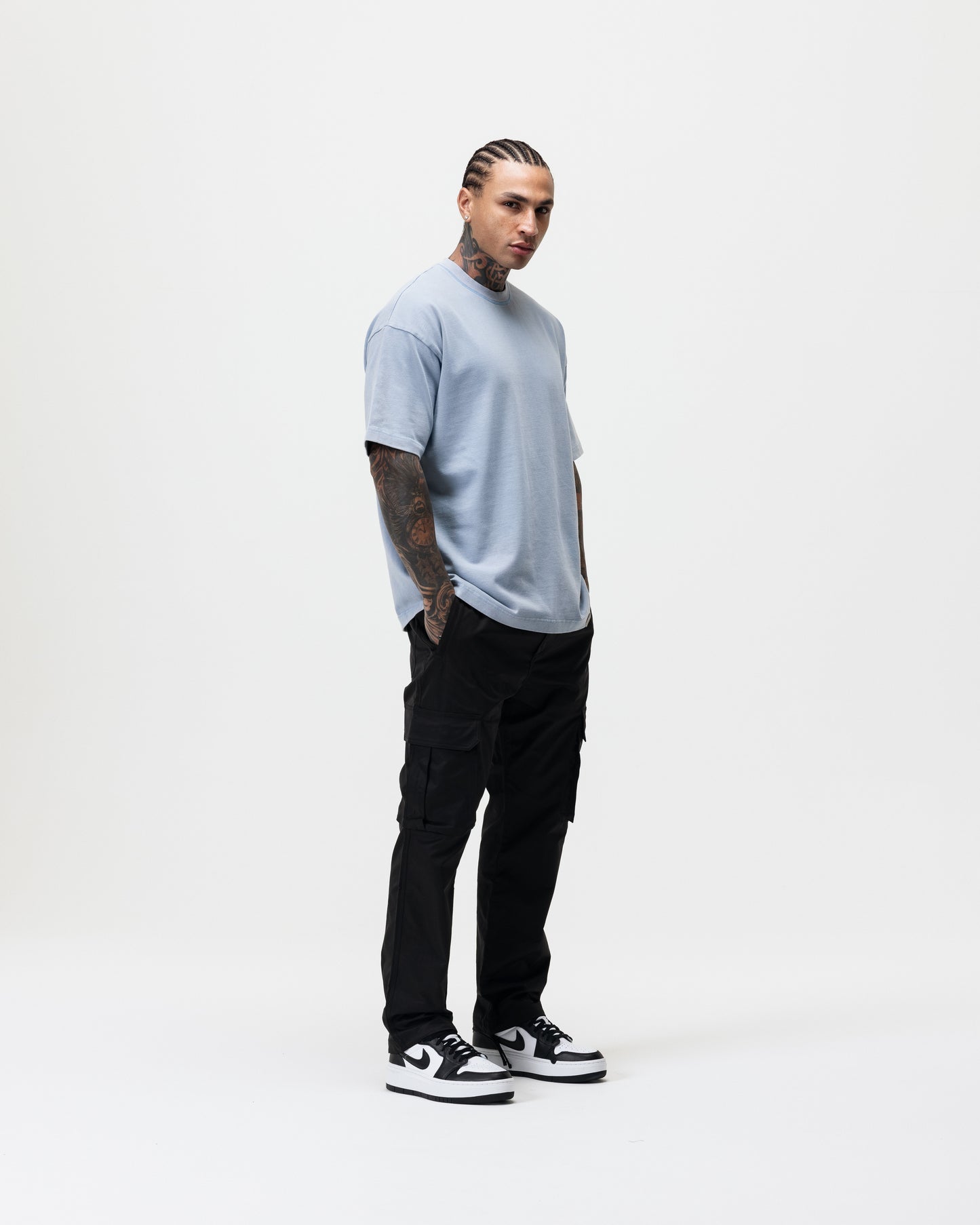 LUXURY ESSENTIALISM BLANKS - WASHED POWDER BLUE