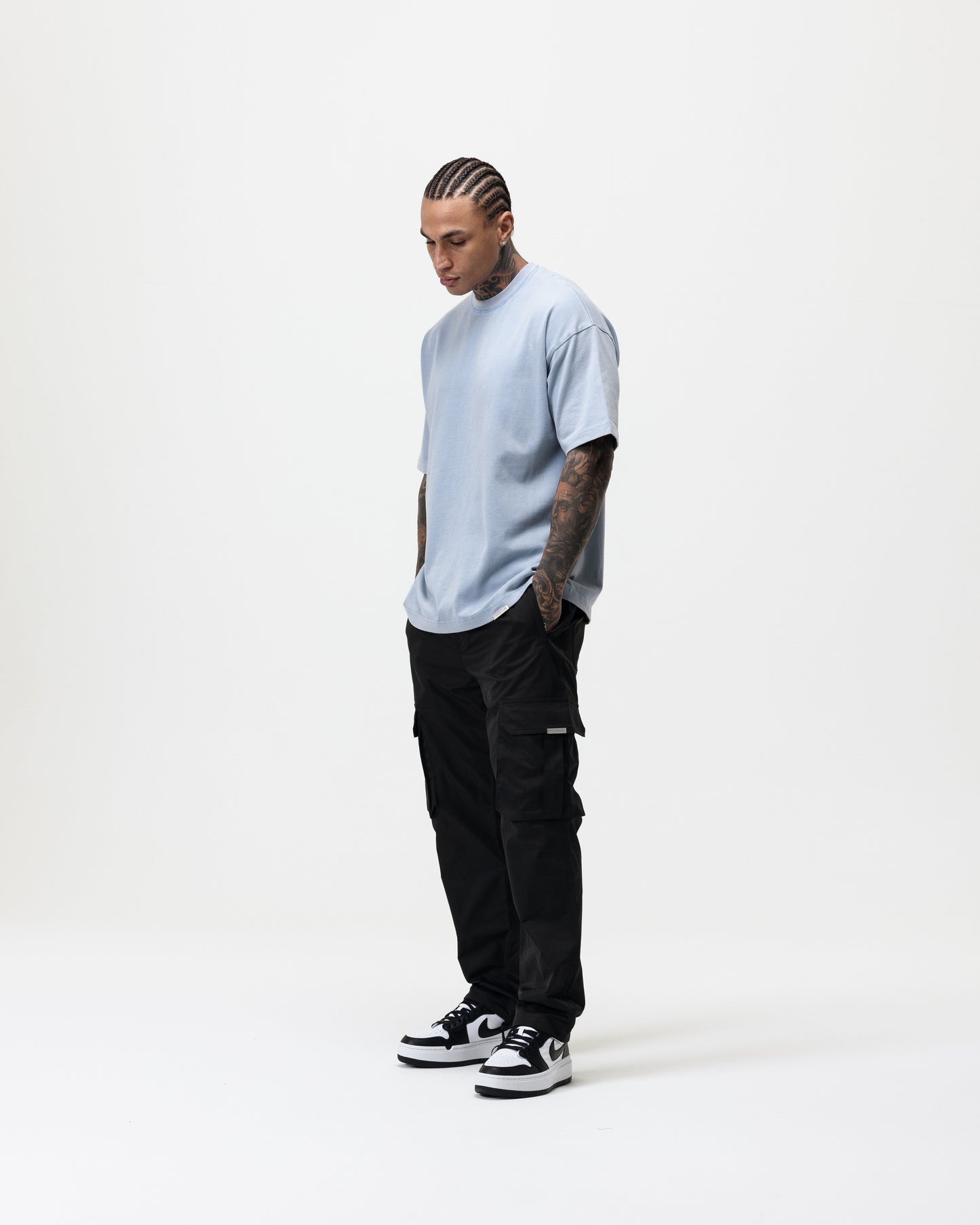 LUXURY ESSENTIALISM BLANKS - WASHED POWDER BLUE