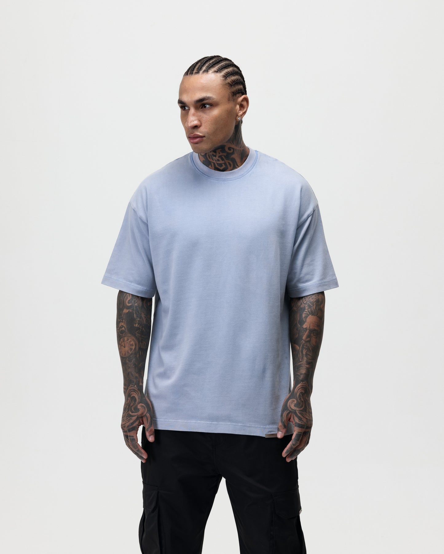 LUXURY ESSENTIALISM BLANKS - WASHED POWDER BLUE