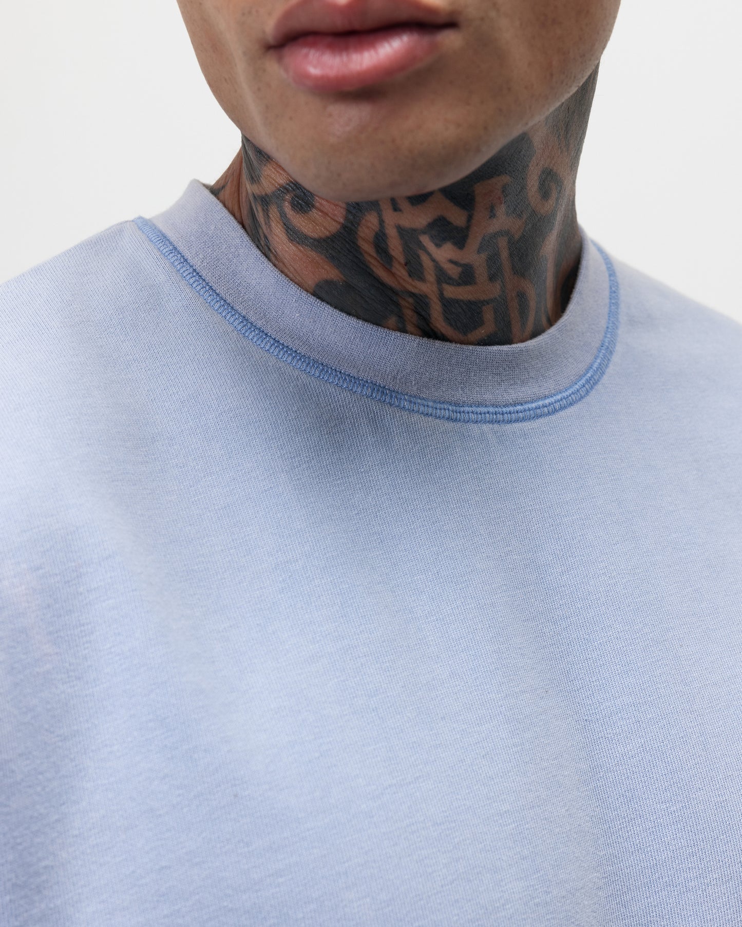 LUXURY ESSENTIALISM BLANKS - WASHED POWDER BLUE