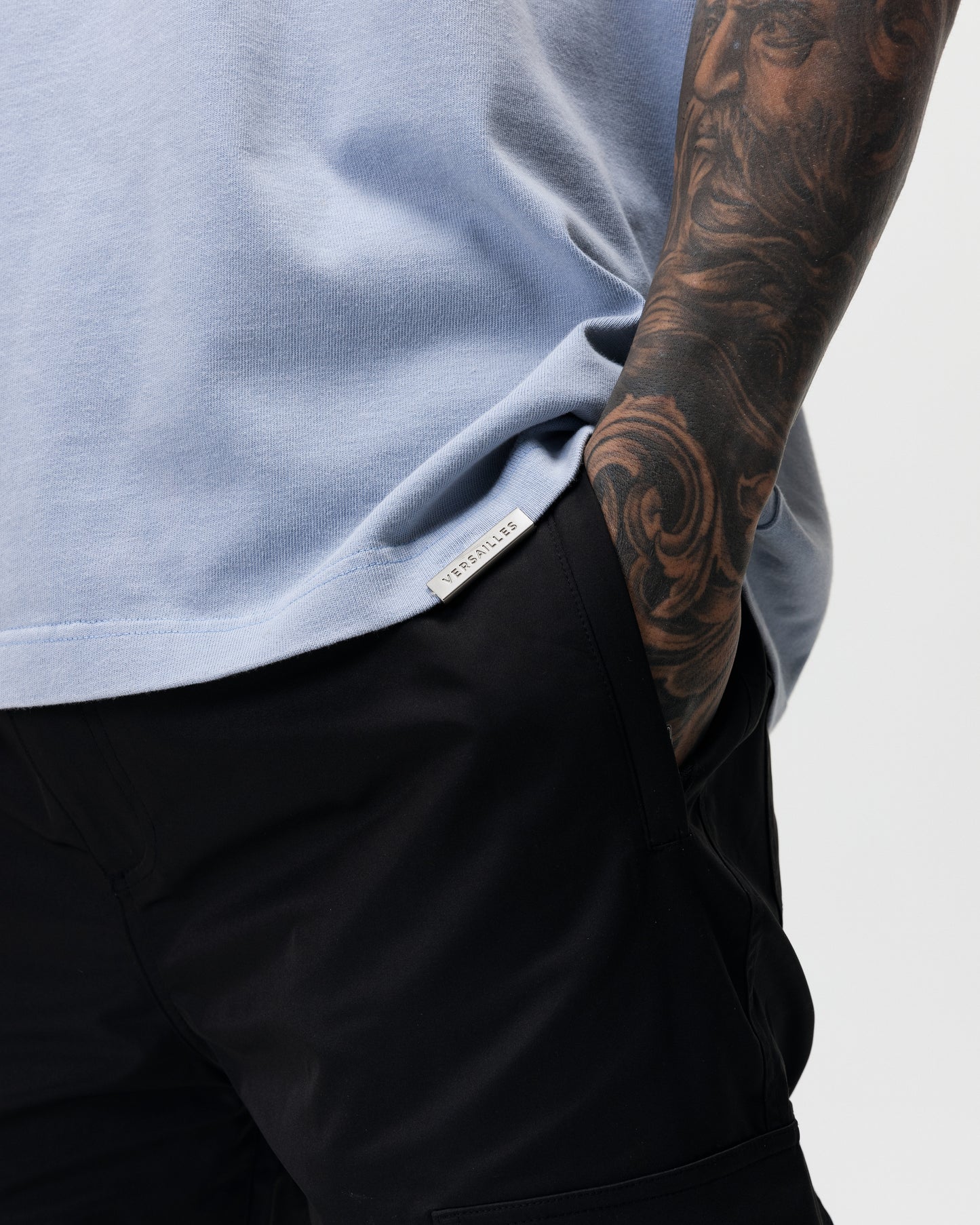 LUXURY ESSENTIALISM BLANKS - WASHED POWDER BLUE