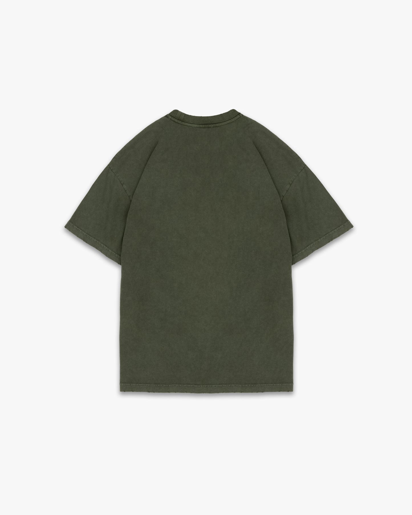 VERSAILLES GOTHIC PRINT TEE - DISTRESSED KHAKI