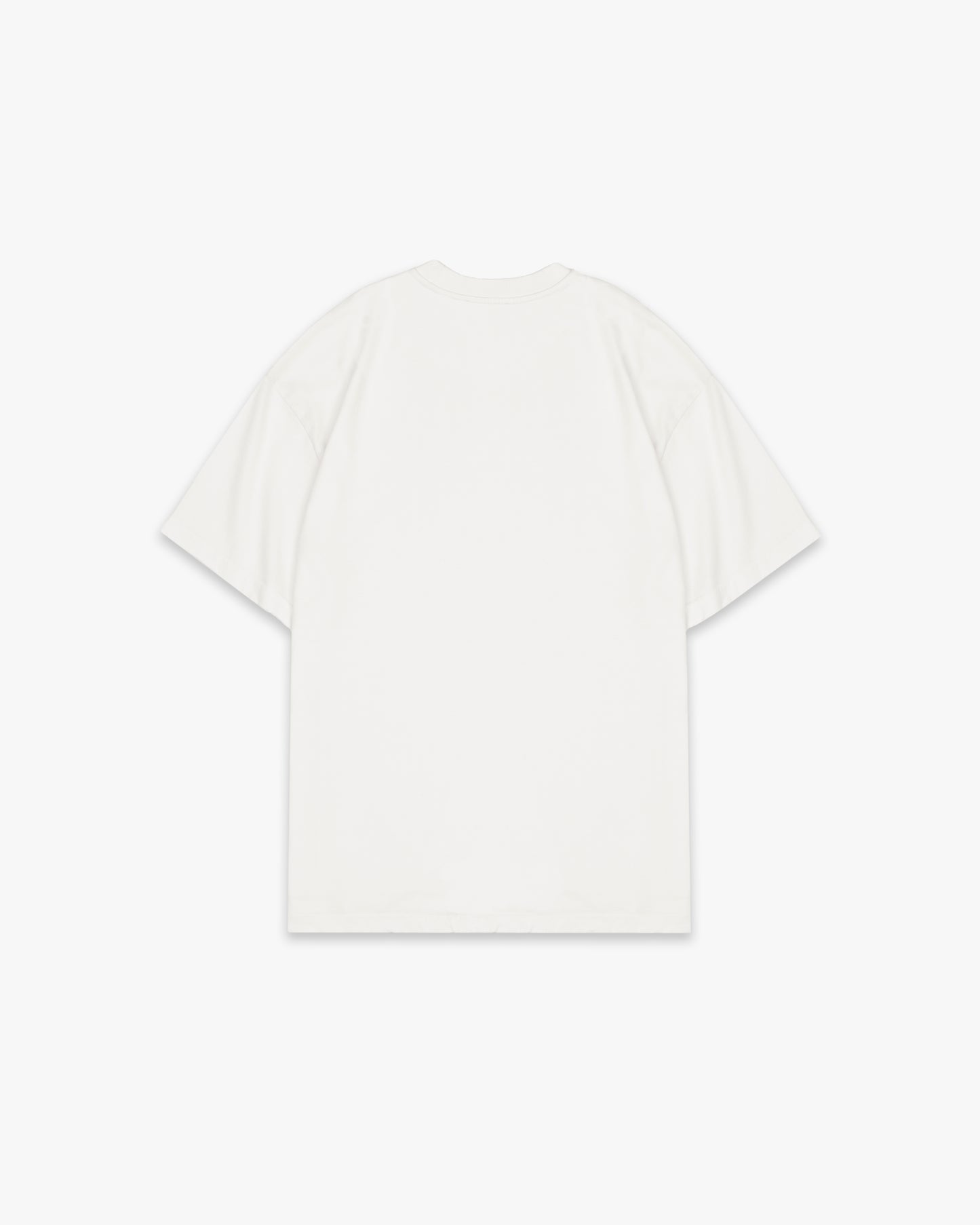 MINIMALISM SIGNATURE TEE - DISTRESSED OFF WHITE