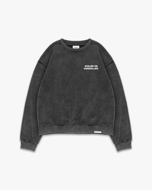 ATELIÉR DE VERSAILLES SWEATSHIRT - VINTAGE WASHED GREY