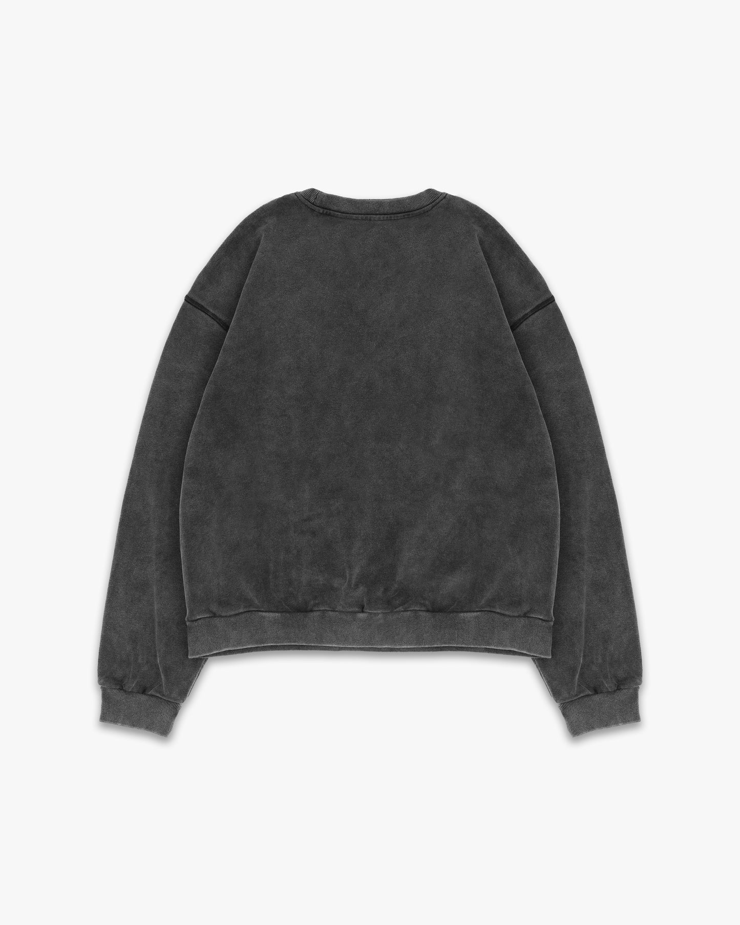 ALL'S FAIR IN LOVE AND WAR SWEATSHIRT - WASHED GREY/PINK