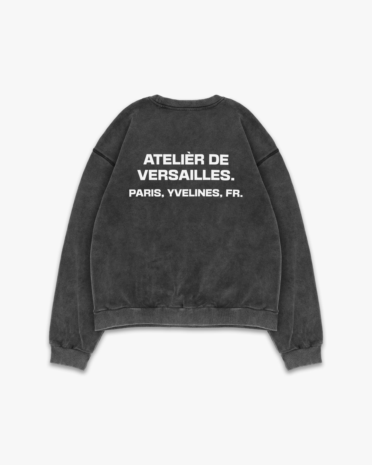 ATELIÉR DE VERSAILLES SWEATSHIRT - VINTAGE WASHED GREY
