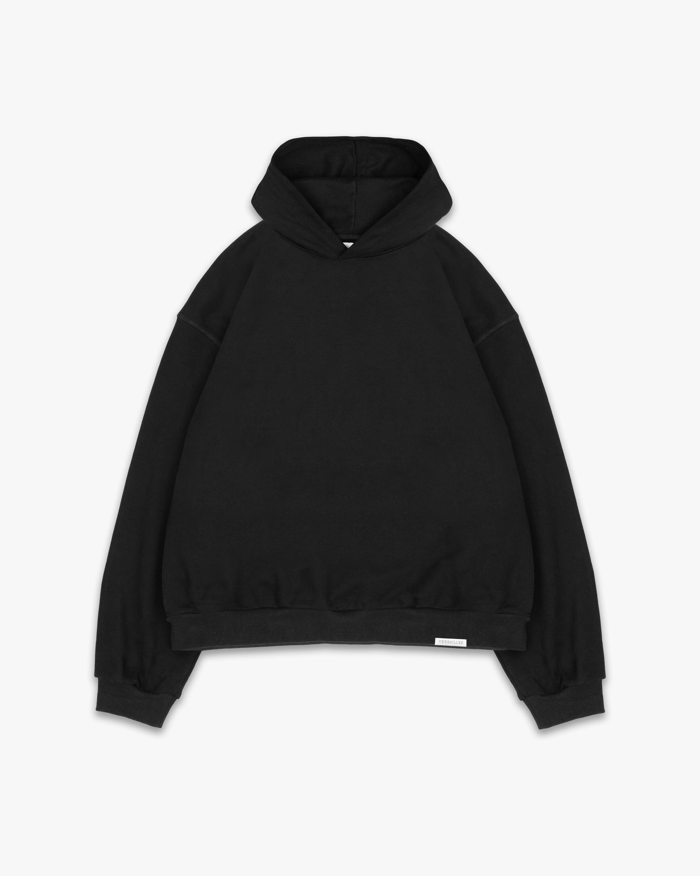 LUXURY ESSENTIALISM HOODIE - SOLID BLACK