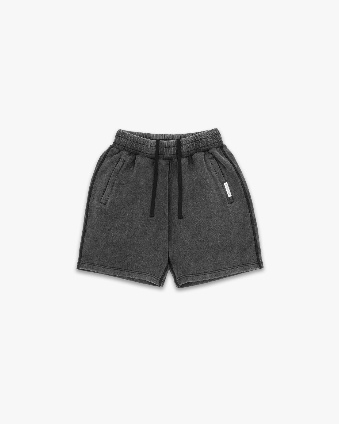 LUXURY ESSENTIALISM SHORTS - VINTAGE WASHED GREY