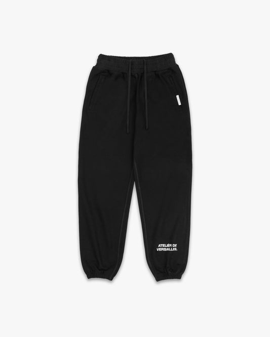 ATELIÉR DE VERSAILLES SWEATPANTS - SOLID BLACK