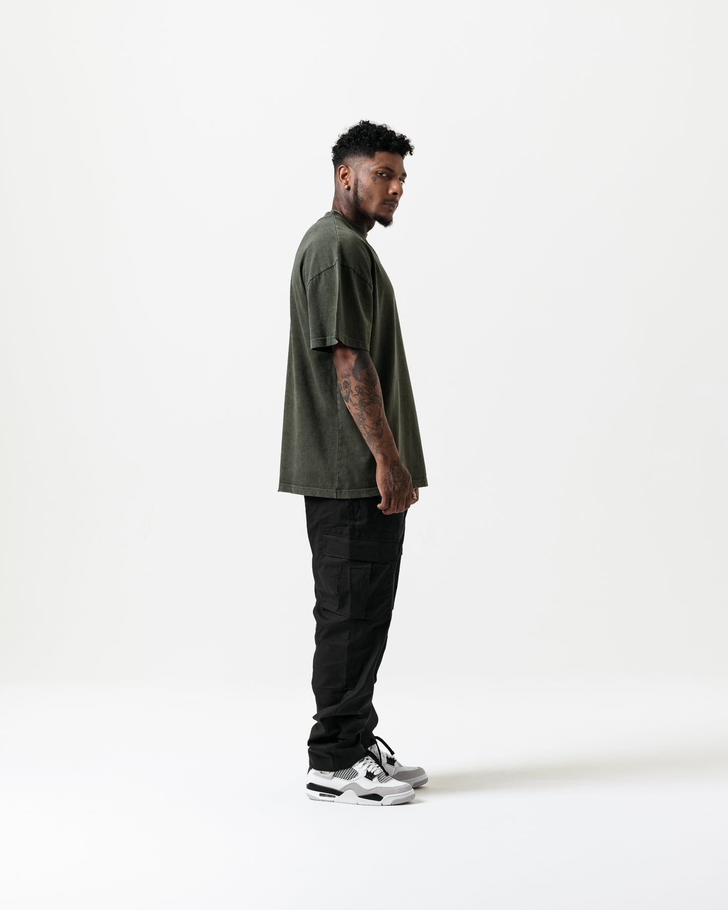LUXURY ESSENTIALISM BLANKS - DISTRESSED KHAKI