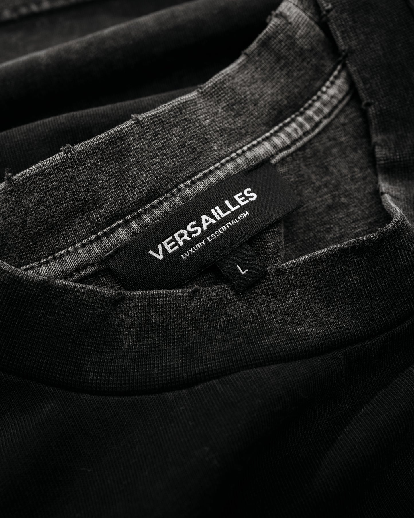 LUXURY ESSENTIALISM BLANKS - DISTRESSED/WASHED BLACK