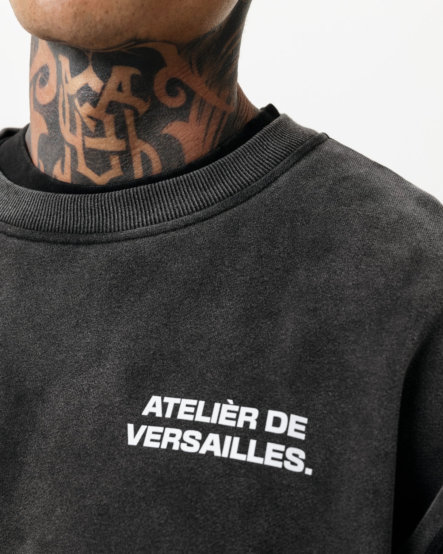 ATELIÉR DE VERSAILLES SWEATSHIRT - VINTAGE WASHED GREY