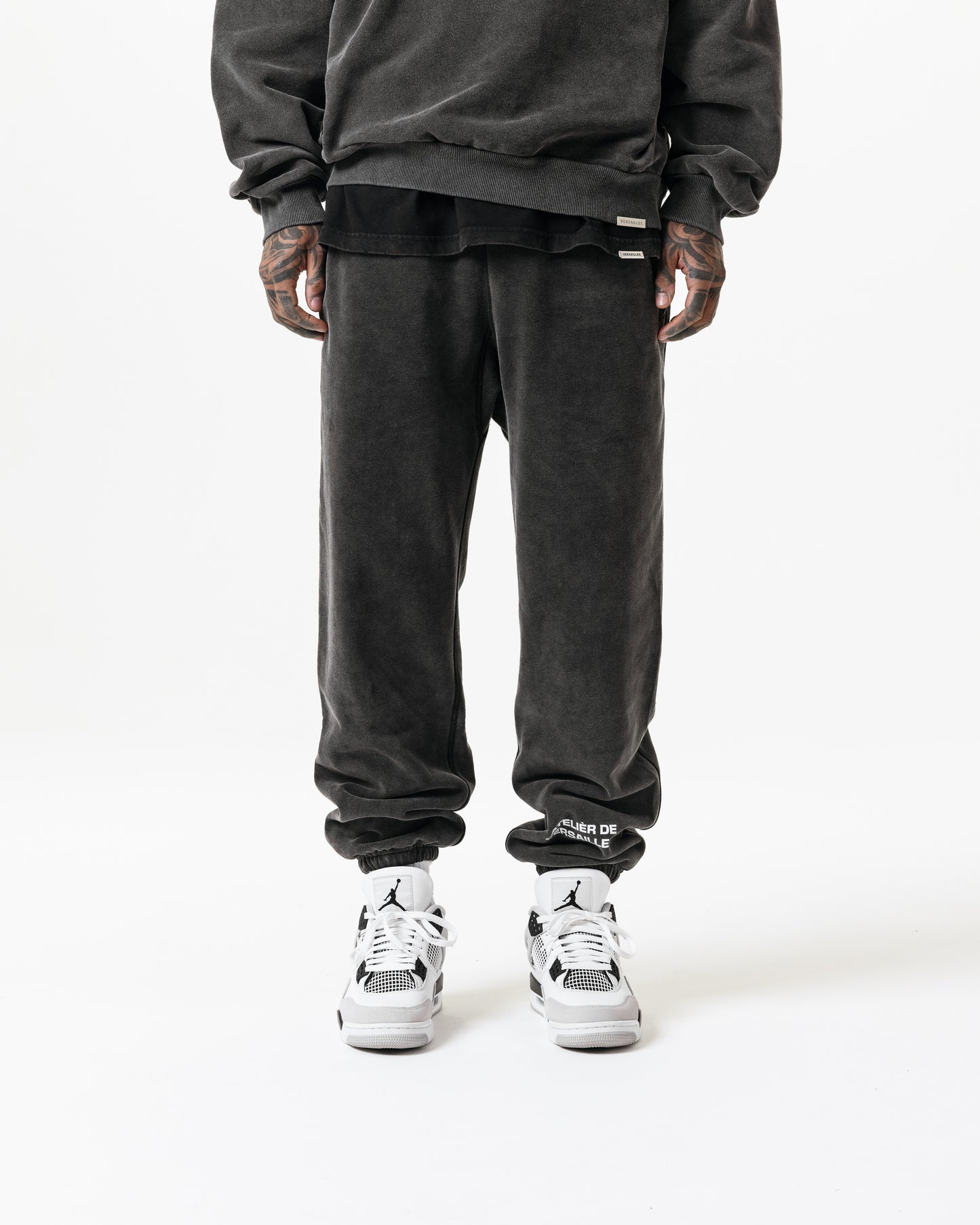 ATELIÉR DE VERSAILLES SWEATPANTS - VINTAGE WASHED GREY