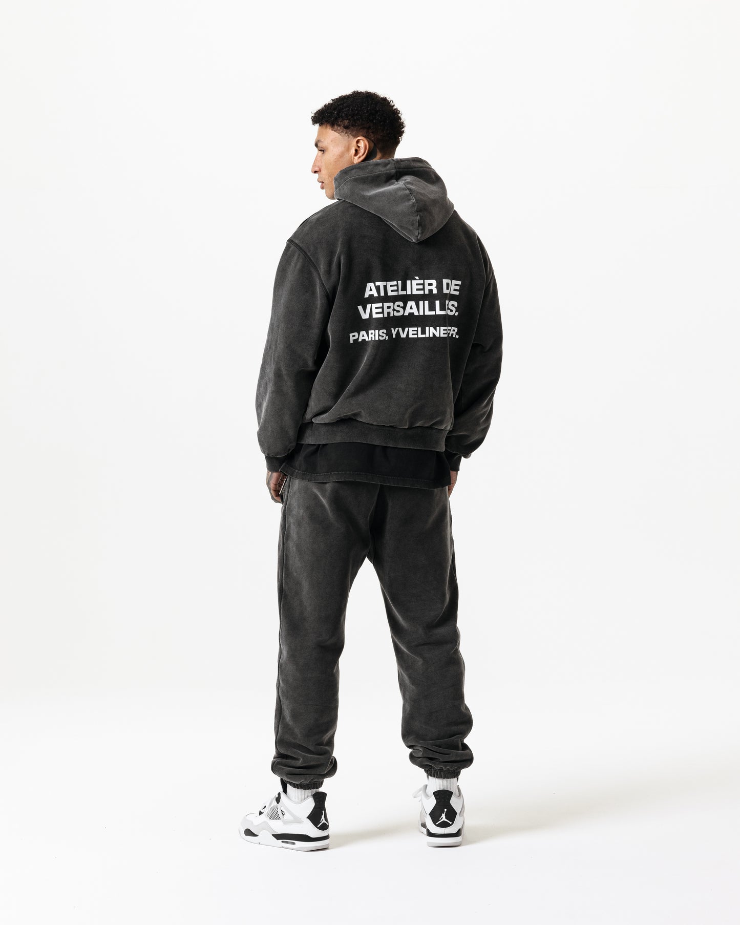 ATELIÉR DE VERSAILLES HOODIE - VINTAGE WASHED GREY