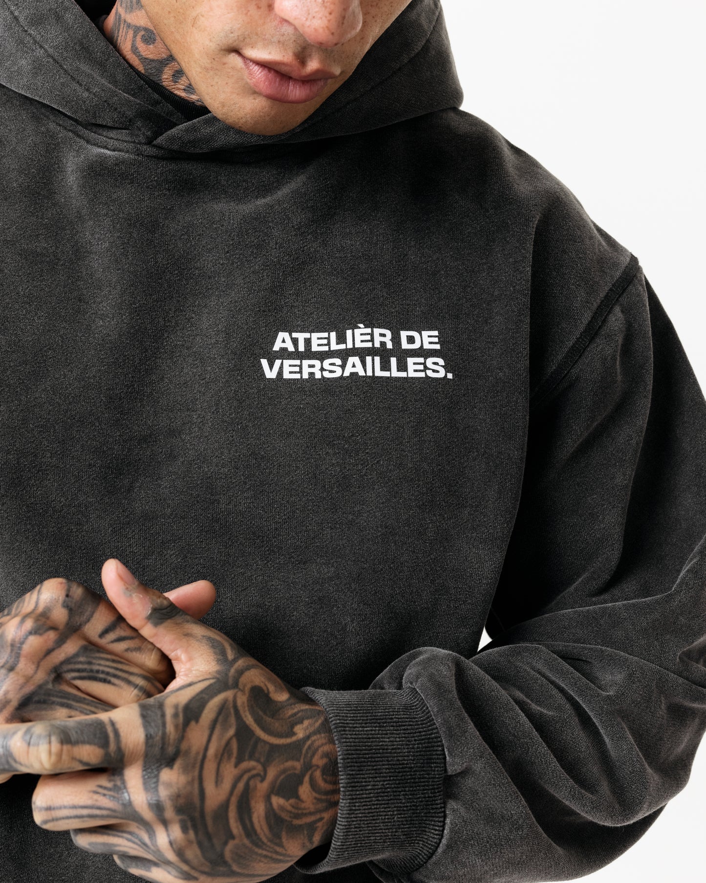 ATELIÉR DE VERSAILLES HOODIE - VINTAGE WASHED GREY