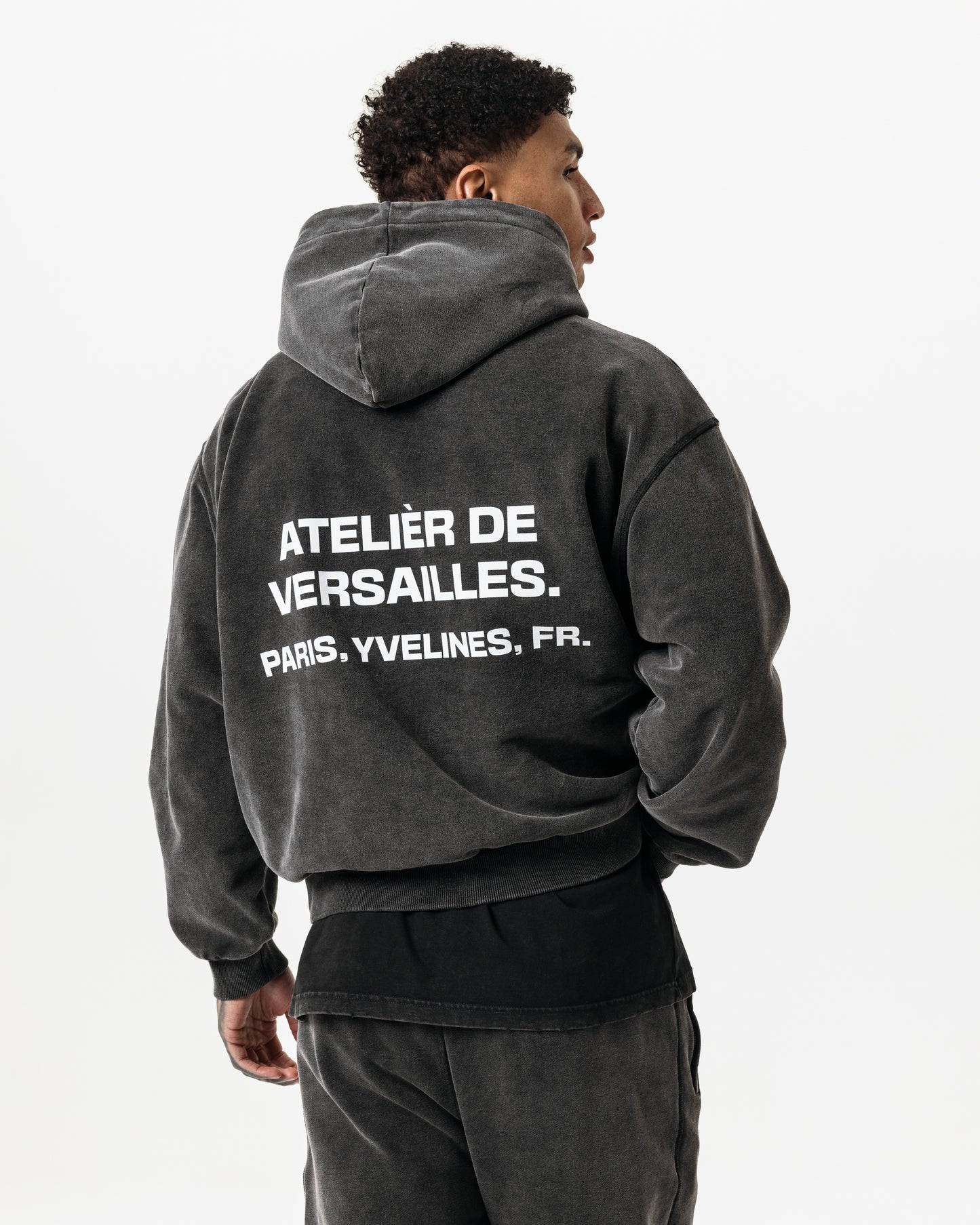 ATELIÉR DE VERSAILLES HOODIE - VINTAGE WASHED GREY