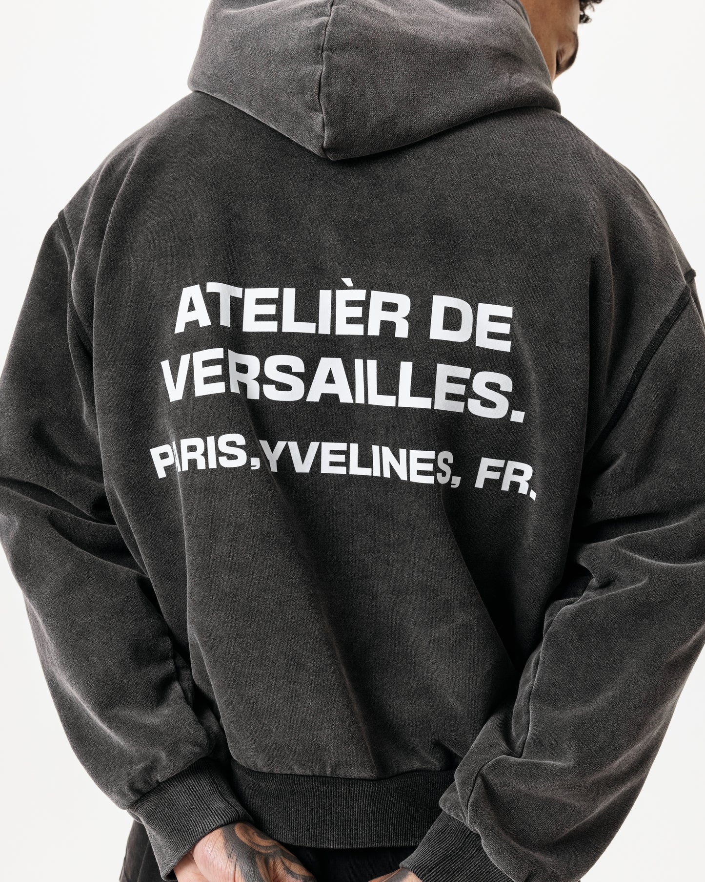 ATELIÉR DE VERSAILLES HOODIE - VINTAGE WASHED GREY
