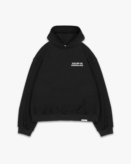 ATELIÉR DE VERSAILLES HOODIE - SOLID BLACK